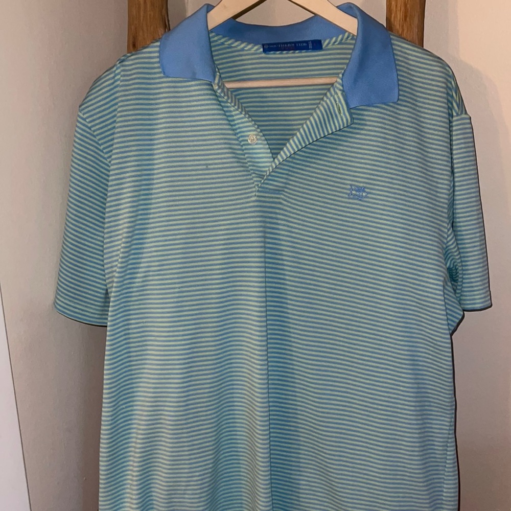 Southern Tide DriFit Material Polo